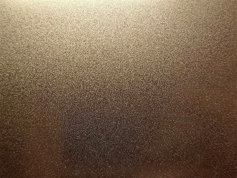 Copper Bead Blasted Finish Stainless Steel Sheet