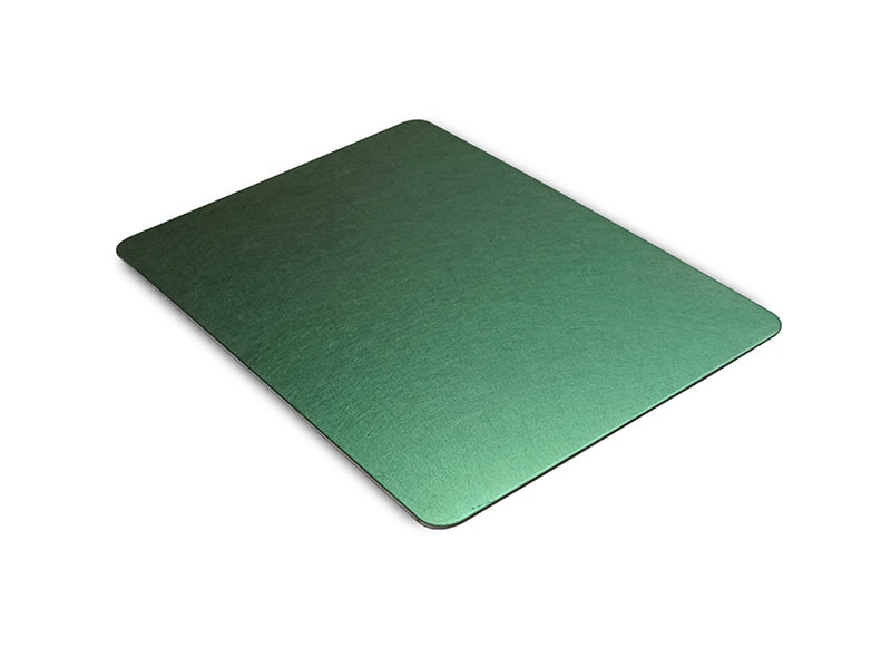 Green Vibration Finish Stainless Steel Sheet